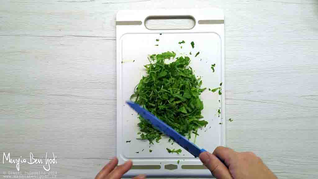 tritare la rucola