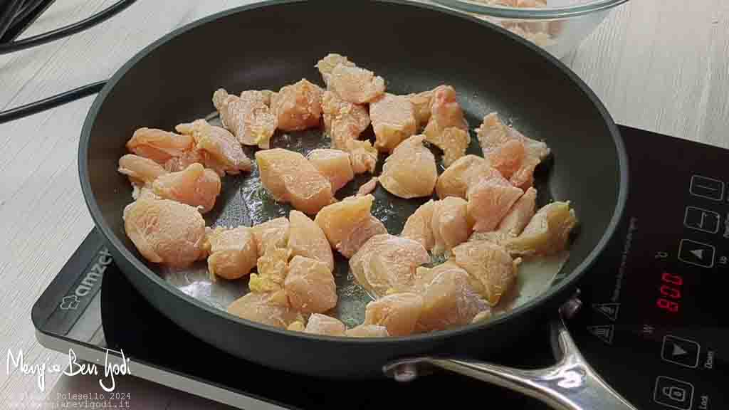 rosolare il pollo