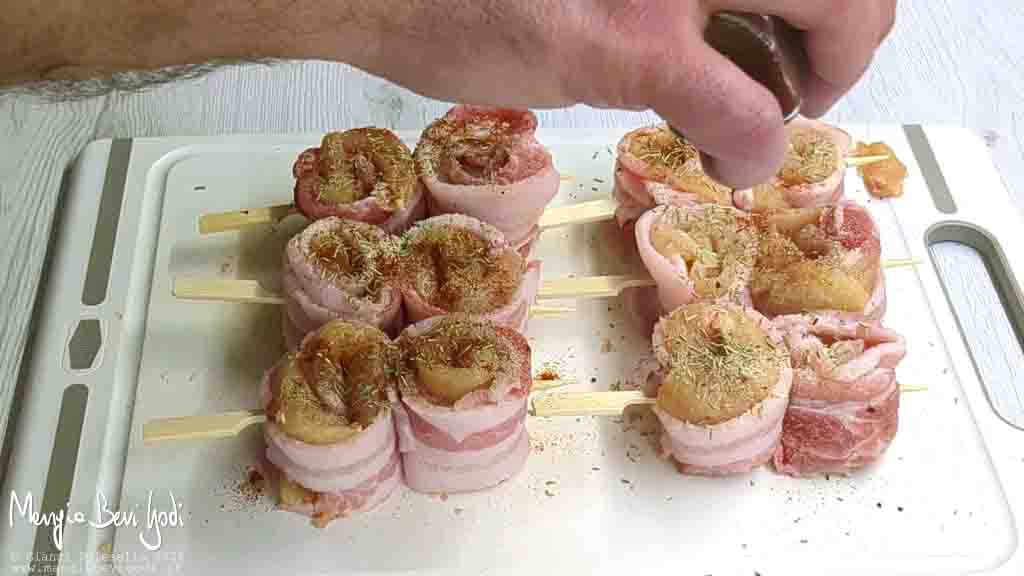 rub per girelle di pollo