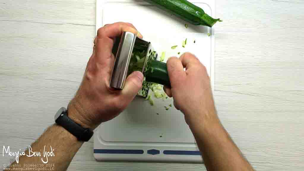 branzino in crosta di zucchine