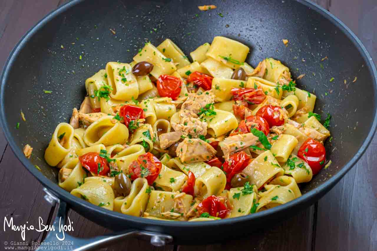 calamarata con tonno