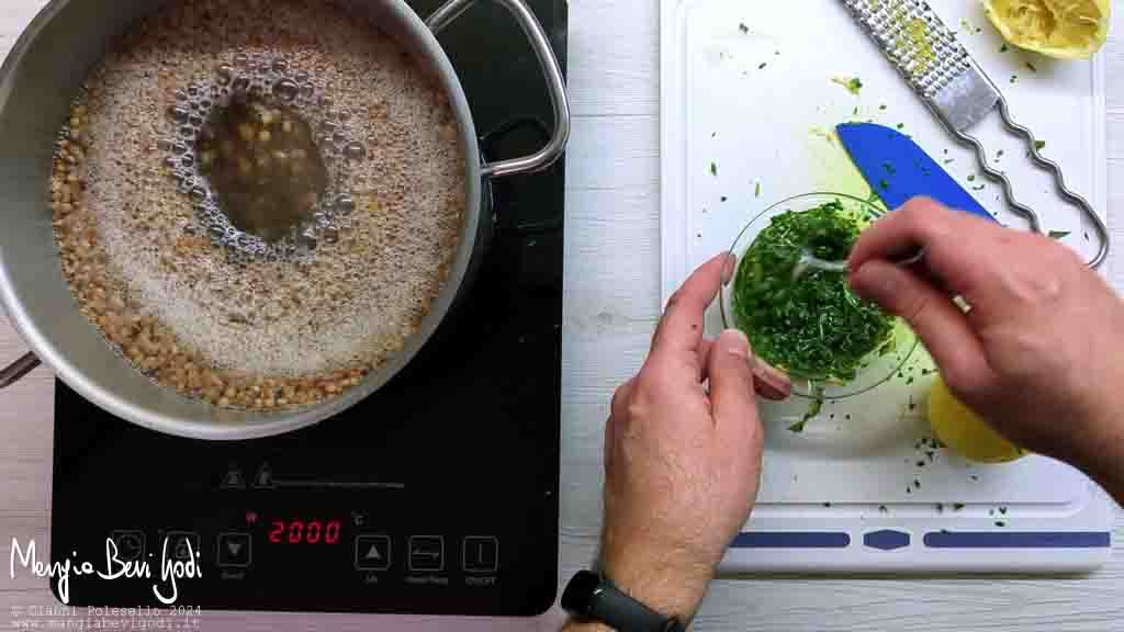 emulsione alla rucola