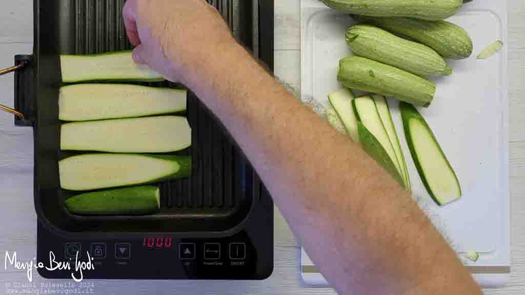 grigliare le zucchine