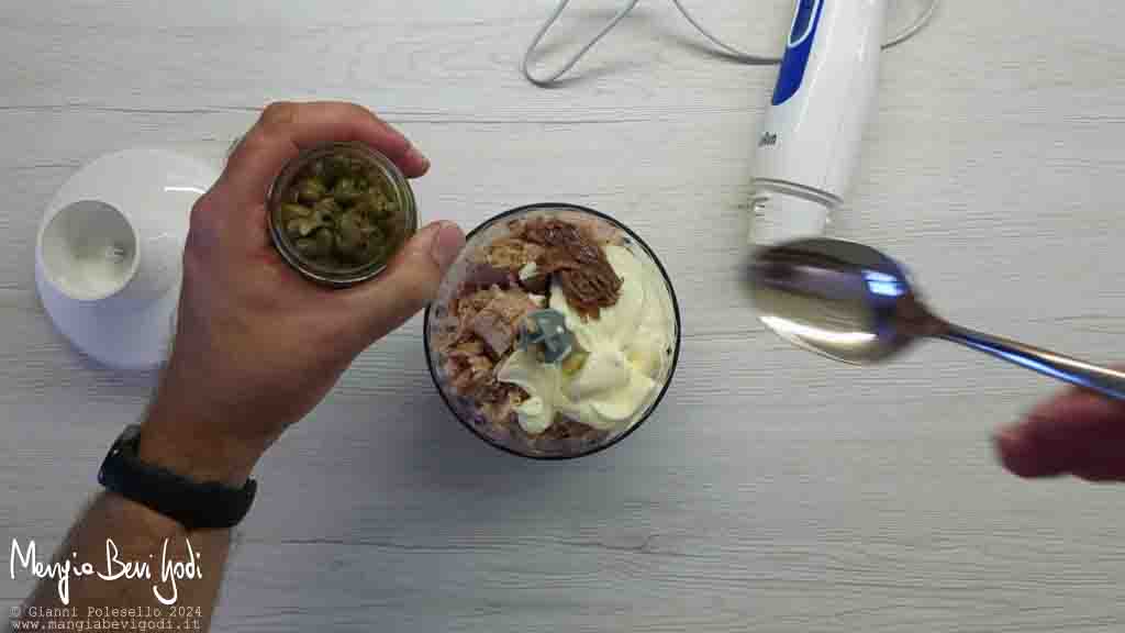 preparazione salsa tonnata