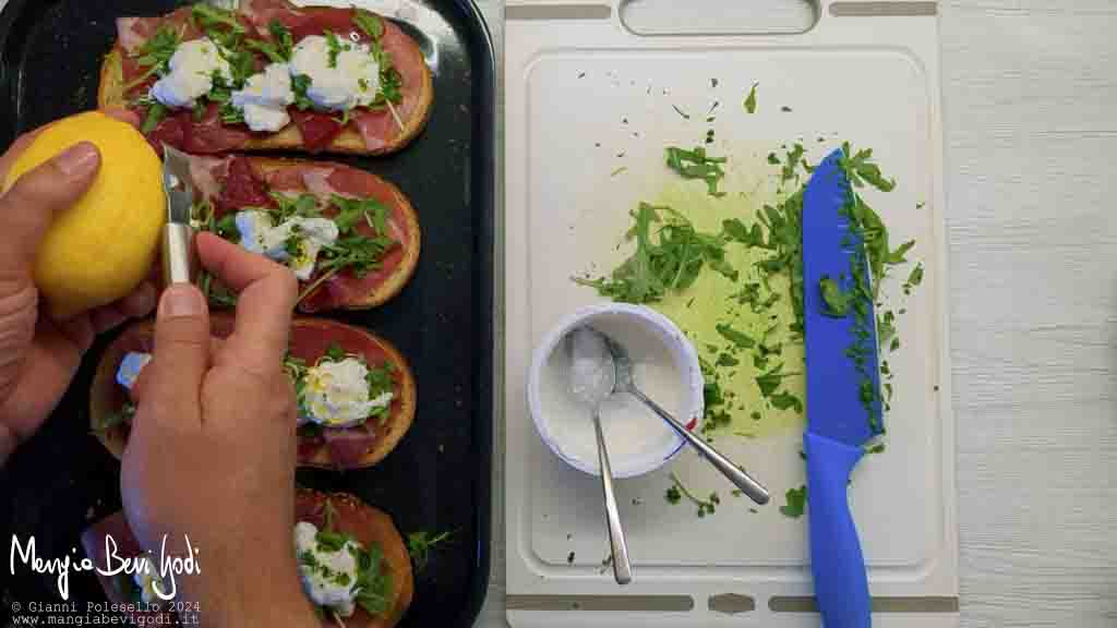 aggiungere buccia di limone