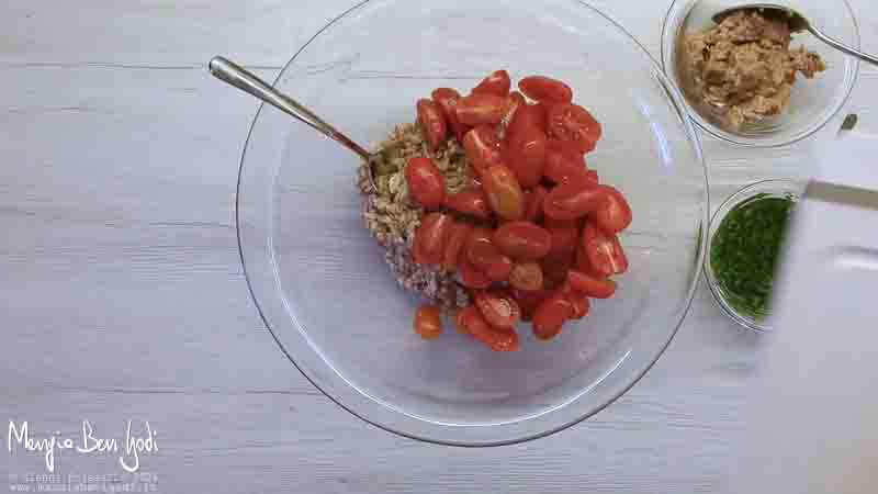 farro e pomodorini