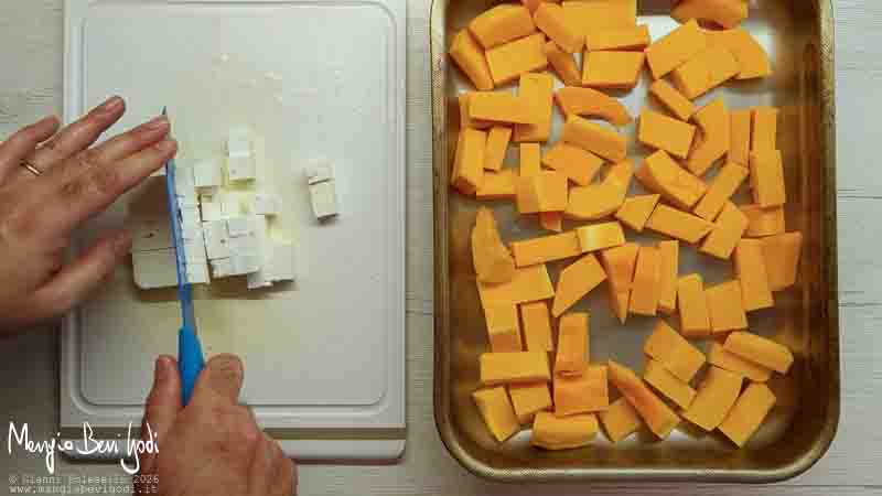 tagliare la feta